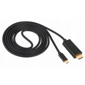 AK-AV-18 USB-C / HDMI 4K 1.8m Black