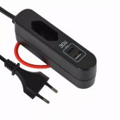 62569 USB įkroviklis 1P USB-A USB-C 30W