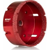 Smart deimantinis karūninis grąžtas akmens masės plytelėms 102 mm M14 SM-25-1020