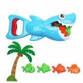 Maudynių žaidimų rinkinys „Shark Fish Hunter“, mėlynas