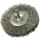Szczotpol diskinis šepetys su 6 mm koteliu, skersmuo 150 mm A70