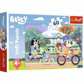 Puzzle 60 pcs. Cheerful Bluey Trefl 17384