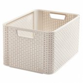 STORAGE BOX STYLE L WHITE 205851