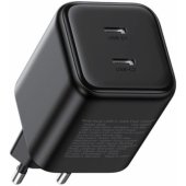 X526 Dual USB-C GaN 45W Black