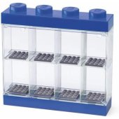 Room Copenhagen LEGO minifigures display case blue, storage box (trans