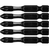 Neo Screwdriver bit (Impact bits S2, 50 mm, PZ2 - 5 pieces).