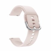 Silicone strap for Samsung Galaxy Watch with width 20mm Beige