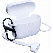 Silicone Earphones Case for AirPods White