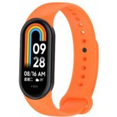 Silikoninis dirželis Xiaomi Mi Band 8 / 9 / 10 oranžinis