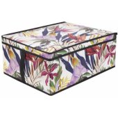 1231130 Folding Box M 48x36x19cm Floral Beauty