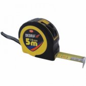 Dedra Retractable measure with lock and catch 8m/ 25mm rubber handle (M