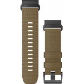 QuickFit 26mm nailoninė laikrodžio apyrankė, rusva (Coyote Brown)