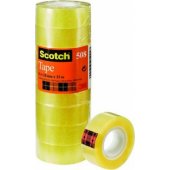 Scotch 508 15mm x 33m Clear 10pcs