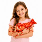 Plush Toy Cuddly Toy Large Shrimp Sea Animal 55 cm