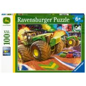 John Deere dėlionė, 100 vnt.