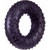 Barry King juodas žaislas šunims, žiedas, 9 cm