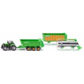 Siku Tractor with Joskin Trailer Set - 1848