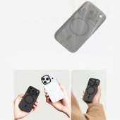Magnetic Lucid Armor dėklas iPhone 17 Air, juodas