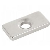 Neodimio plokštelės magnetas 20x10x3mm 2 vnt.