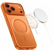 Magpeak MagSafe CC iPhone 17 Pro Max Matte Cosmic Orange