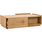 Sacha 120x60xH35cm Melamine with oak decor