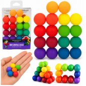 Manipulative Anti-Stress Balls Logical Arcade Game Colorful