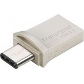 64GB JetFlash 890 USB 3.1 Sidabrinis