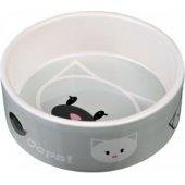 Trixie Mimi ceramic cat bowl, 0.3 l/ � 12 cm