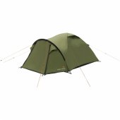 Easy Camp Setesdal 3 dome tent (olive green, with tunnel porch, model