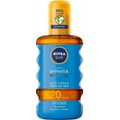 Nivea NIVEA_Sun Protect Bronze tan activating oil SPF20 200
