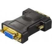 Adapter DVI-A / VGA black