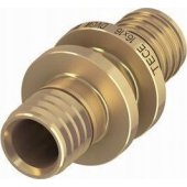 Tece Złączka prosta 40 x 40mm mosiądz (706040)