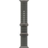 49mm Translucent Black Ocean Band Natural Titanium Finish