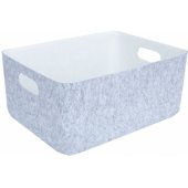 Lido Felt 36x27xH16cm Light Grey