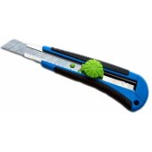Högert Technik 18 mm segmentinių ašmenų peilis su ratukiniu fiksatoriumi, 3 ašmenys