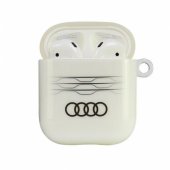IML Geometric Pattern AirPods 1/ 2 cover white