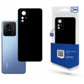 Matinis dėklas Xiaomi Redmi Note 12s, juodas