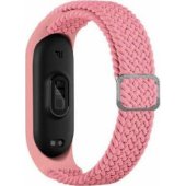 Strap Mi Band 5/ 6/ 7 Textile Pink