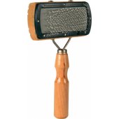 Trixie Soft Wooden Brush (WIRED HAIR) 10 x 18 cm