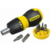Stanley atsuktuvas su keičiamais antgaliais ir terkšle Multi-Bit +