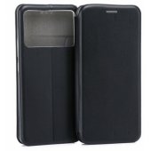 Xiaomi Poco F6 Pro juodas magnetinis dėklas-knygelė