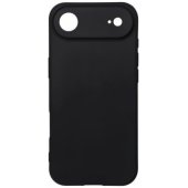Minkštas telefono dėklas iPhone 17 Air, juodas