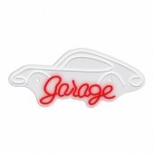 SNL95WH Style Neon Lights Garage white-red