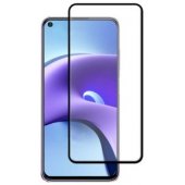 "5D Full Glue grūdintas stiklas Xiaomi Redmi Note 9T", juodas