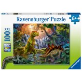 _6820936 Ravensburger dėlionė 100 pc Dinosaur Oasis