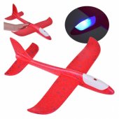 Light polystyrene foam airplane glider LED lighting ZA4984