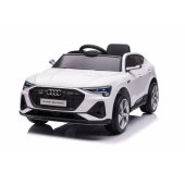 Elektromobilis Audi E-Tron QLS-6688 Baltas