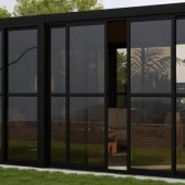 Polycarbonate Sliding Wall MIRADOR-111 3m