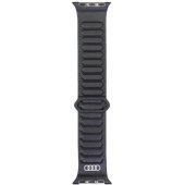 Audi Logo Genuine Leather Magnetic Ring Apple Watch 40/ 41/ 42mm