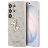 PU 4G Metal Logo dėklas Galaxy S26 Ultra, rožinis